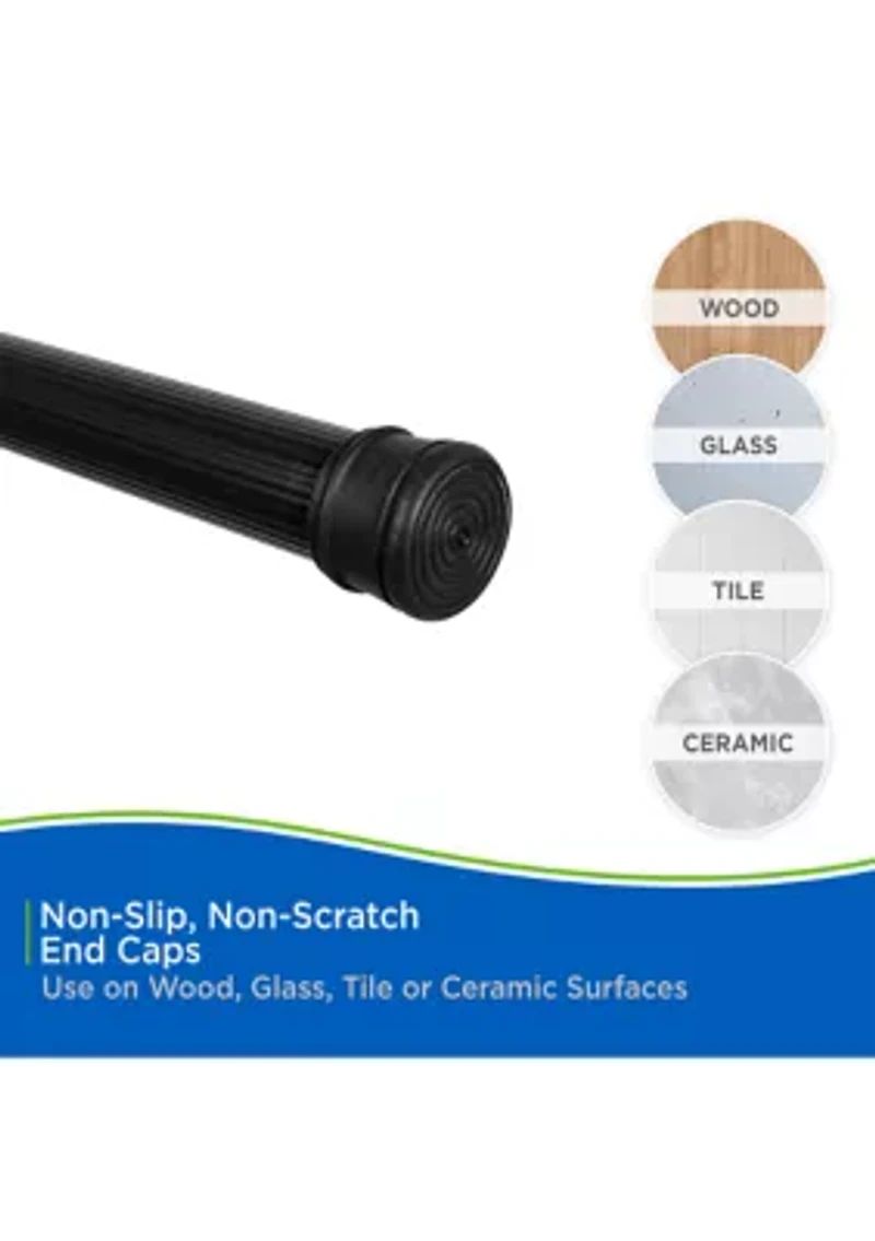 Kenney No Tools Spring Tension Utility Rod