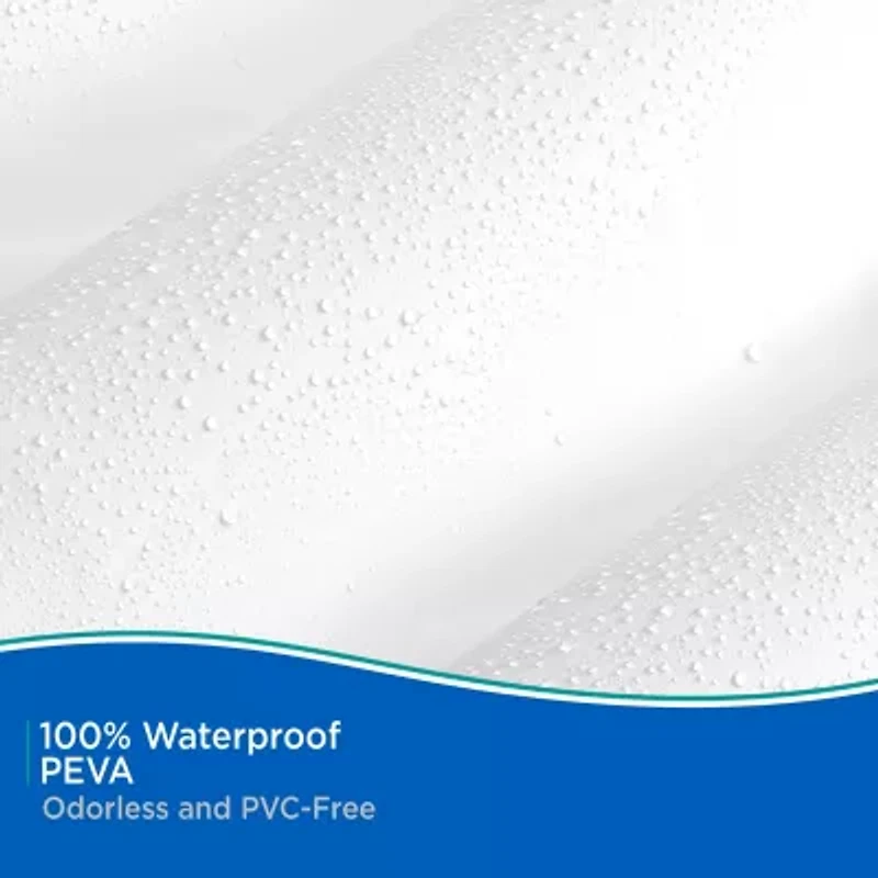Kenney Medium Weight PEVA Shower Curtain Liner