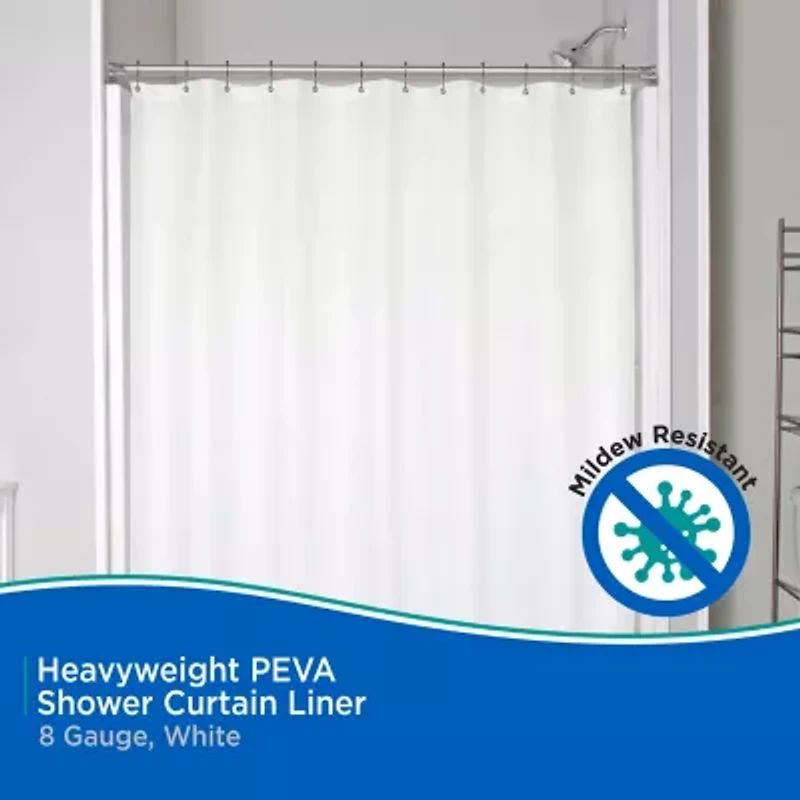 Kenney Heavyweight PEVA Shower Curtain Liner