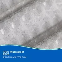Kenney Medium Weight Embossed PEVA Shower Curtain Liner