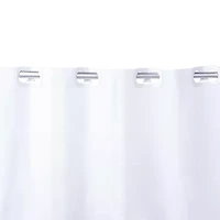 Kenney FlexHook Medium Weight PEVA Shower Curtain Liner