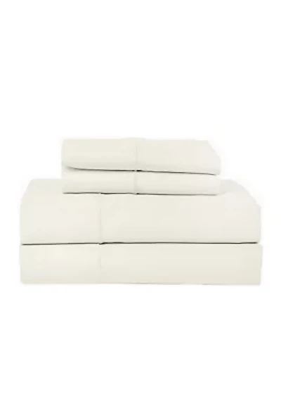 1000 Thread Count Solid Sateen Bed Sheet Set