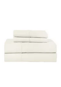 1000 Thread Count Solid Sateen Bed Sheet Set