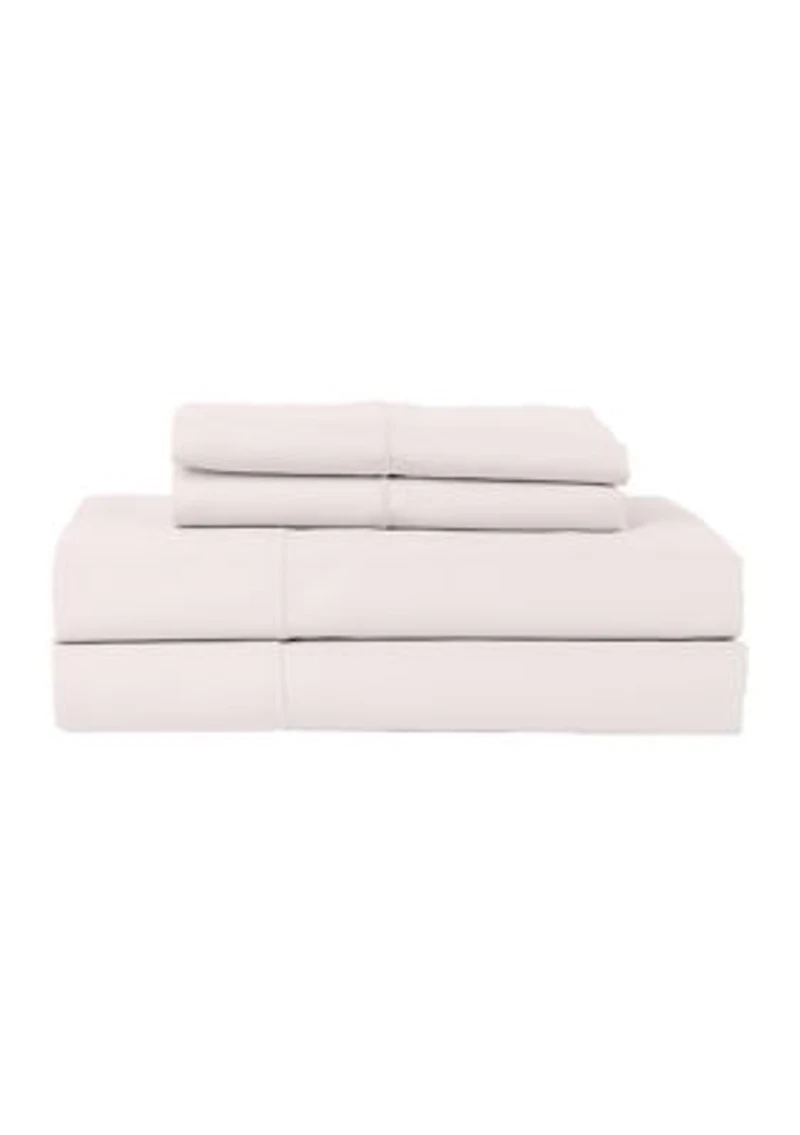 500 Thread Count Solid Sateen Bed Sheet Set