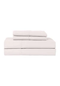 500 Thread Count Solid Sateen Bed Sheet Set