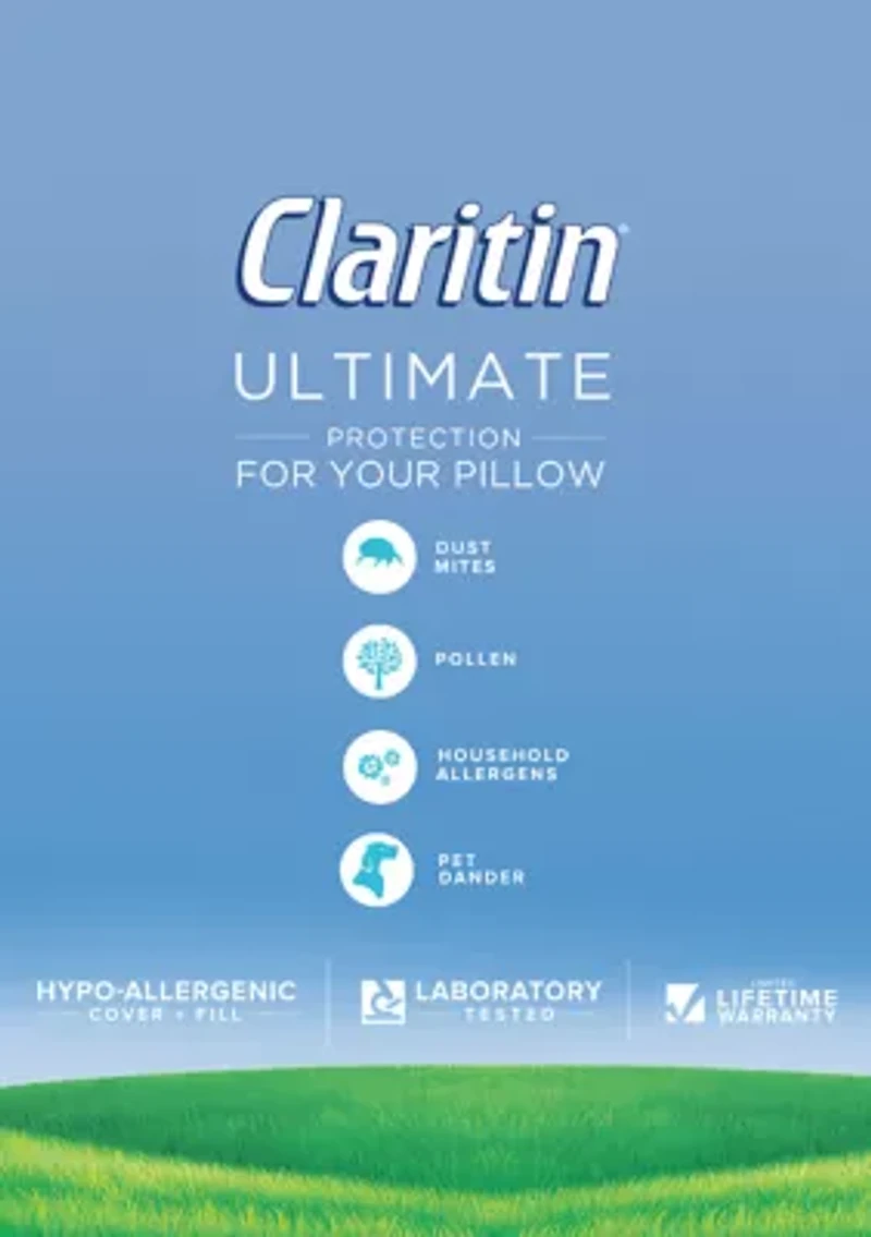 Allergen Barrier Back/Stomach Sleeper King Pillow