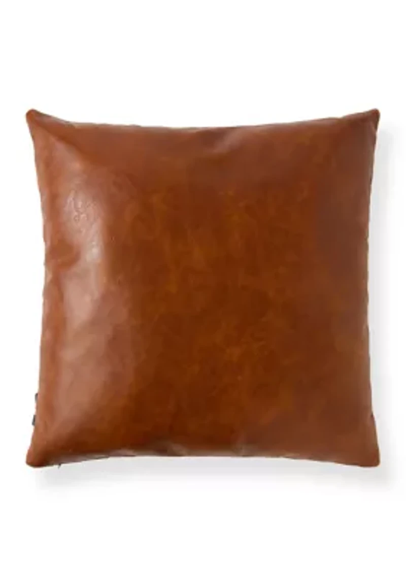 Cinnamon Woven Decorative Throw Pillow