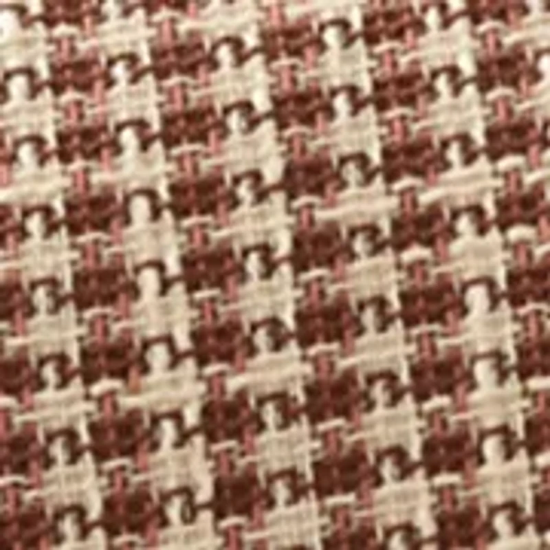 Cinnamon Woven Texture Decorative Throw Pillow