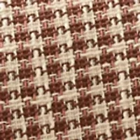 Cinnamon Woven Texture Decorative Throw Pillow