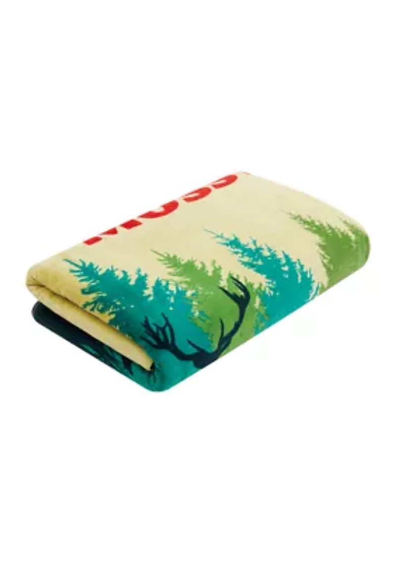 Oak Logo Beach Towel