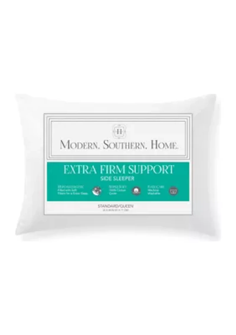 Extra Firm Support Cotton Density Bed Pillow