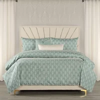 The Great Gatsby At The Gate Art Deco Duvet & Insert Set- California King- 6 Piece