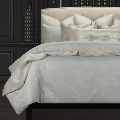F Scott Fitzgerald Star Attraction Mist Luxury Bedding Set- Full- 6 Piece