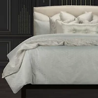 F Scott Fitzgerald Star Attraction Mist Luxury Bedding Set- Full- 6 Piece