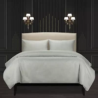 F Scott Fitzgerald Star Attraction Mist Luxury Bedding Set- Full- 6 Piece