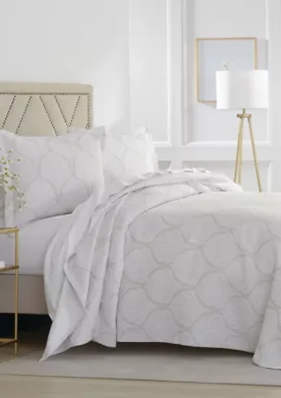 Palm Court 3-Piece Coverlet Set