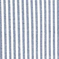 Blue Seersucker Euro Sham