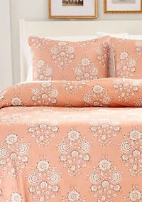 Sutton Flower 3 Piece Comforter Set