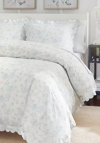 Abigail Floral 3 Piece Comforter Set