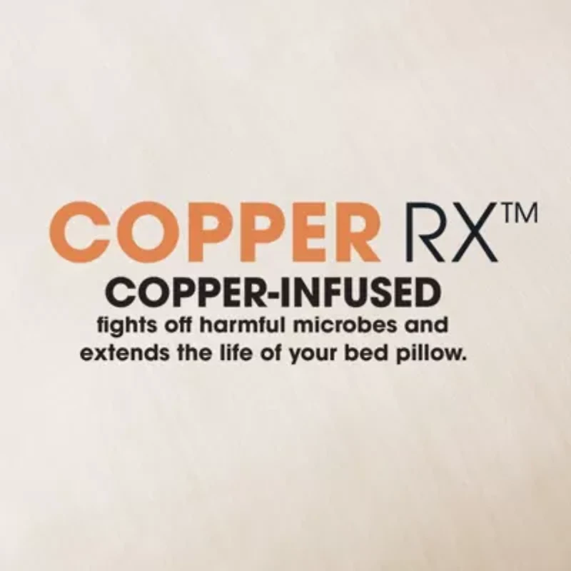 Copper RX Memory Foam Pillow Jumbo