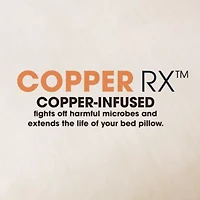 Copper RX Memory Foam Pillow Jumbo