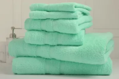6pc Zero Twist Cotton Towel Set