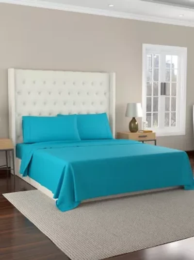 300TC Organic Cotton Percale Sheet Set