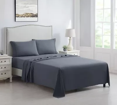 4pc Brushed Microfiber Sheet Set