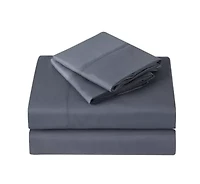 4pc Brushed Microfiber Sheet Set