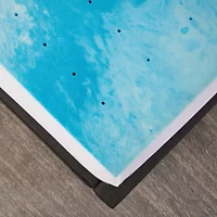 3-Inch Cooling Gel Swirl Memory Foam Mattress Topper