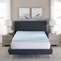 4-Inch Gel-Infused Memory Foam Mattress Topper