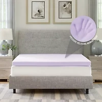 3-Inch Lavender Infused Memory Foam Mattress Topper