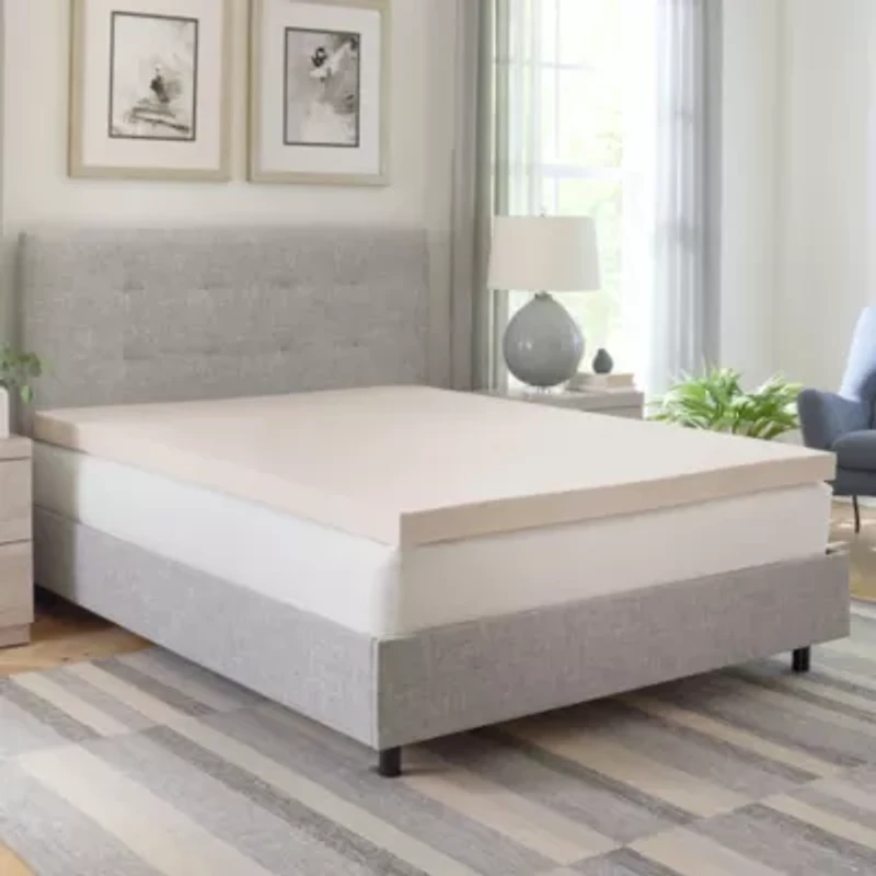 3-Inch Copper Infused Memory Foam Mattress Topper