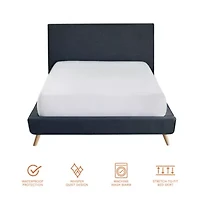 Essentials Whisper Quiet Waterproof Mattress Protector