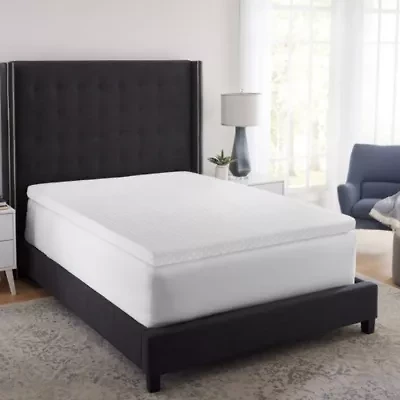 3-Inch Zoned Comfort Memory Foam Mattress Topper