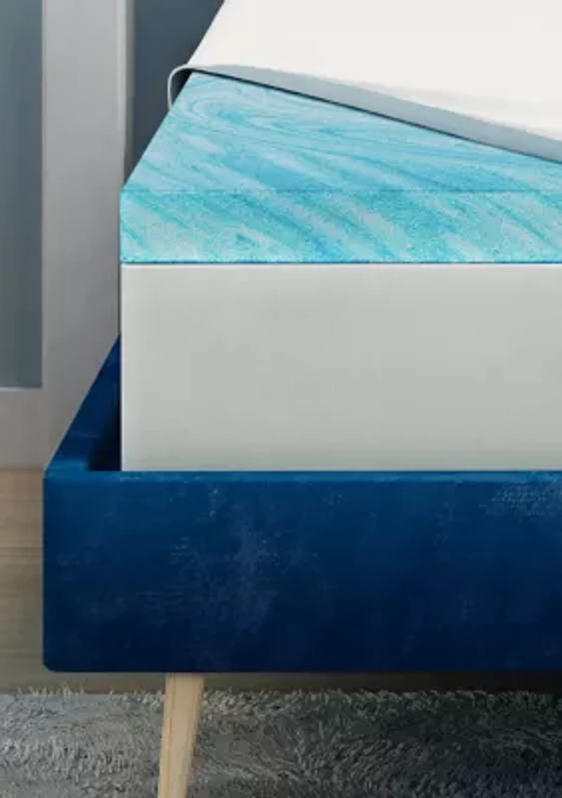 DuoCool 3" Memory Foam Mattress Topper