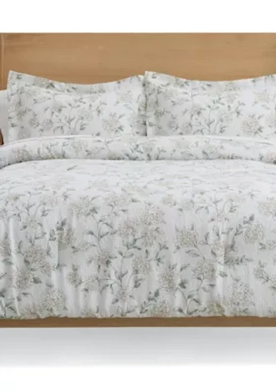 Hydrangea Comforter Set