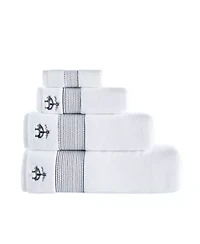 Rope Stripe Border Bath Towel