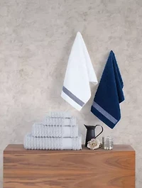 Herringbone 2 pcs Bath Towels