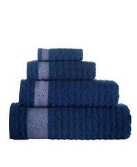 Herringbone 2 pcs Bath Towels