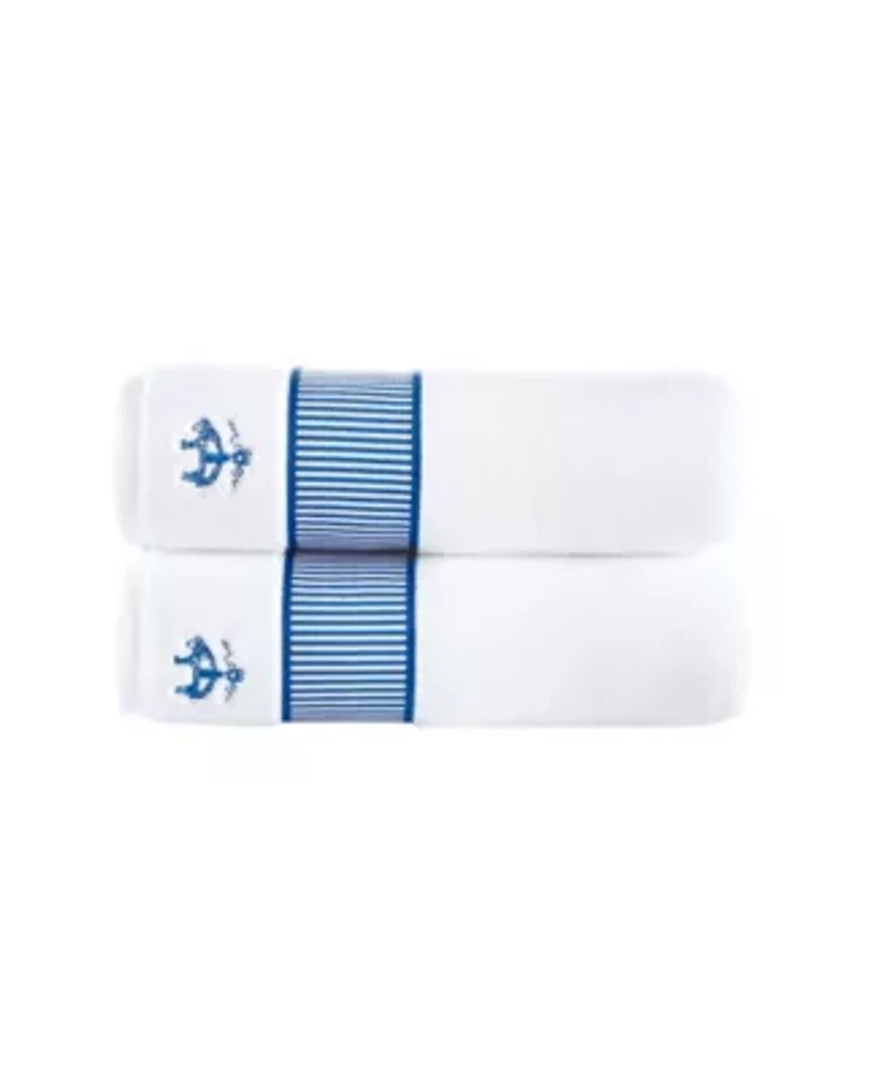 Fancy Border 2 pcs Bath Towels