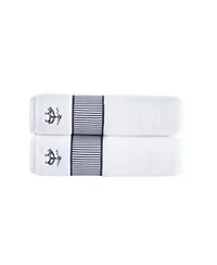 Fancy Border 2 pcs Bath Towels