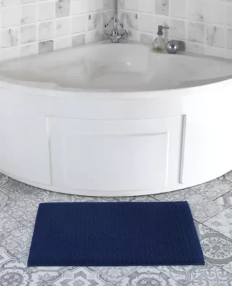 Herringbone Bath Mat