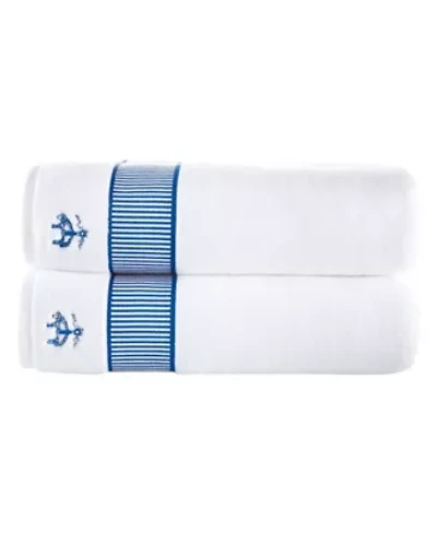 Fancy Border 2 pcs Bath Sheets