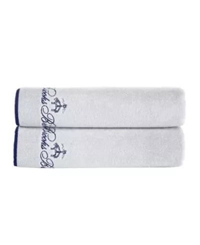 Contrast Frame 2 pcs Bath Sheets