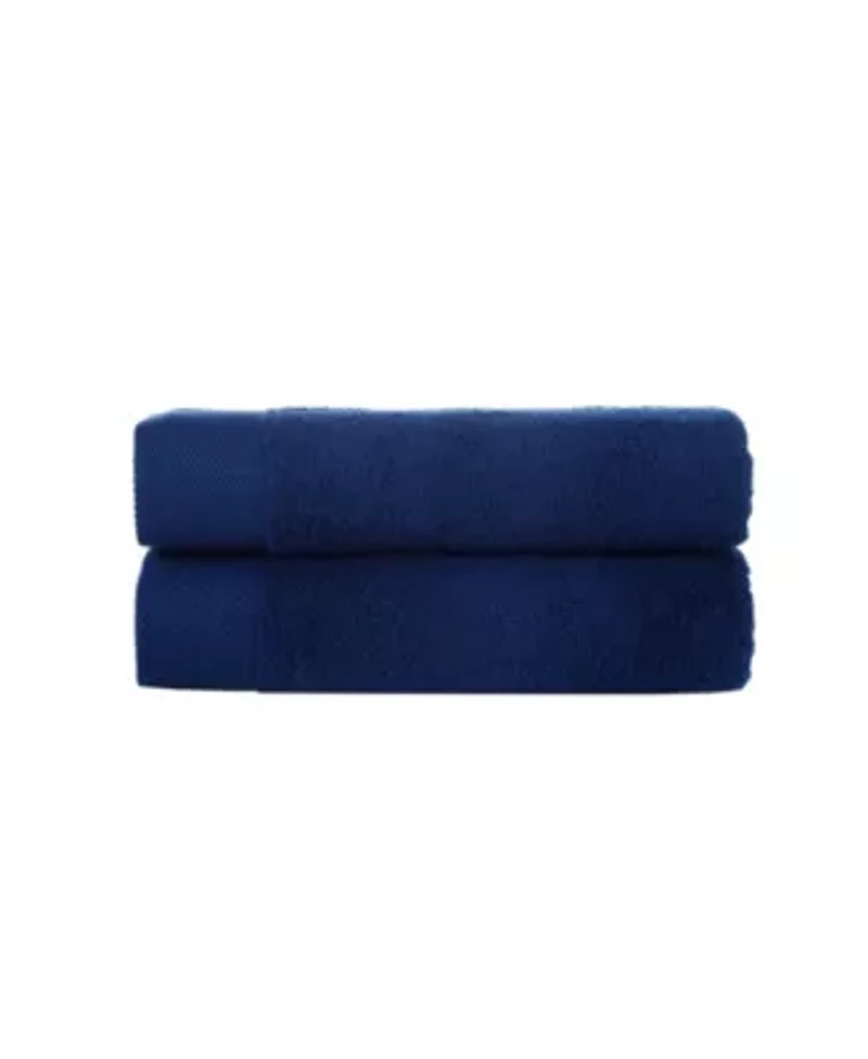 Solid Signature 2 pcs Bath Towels