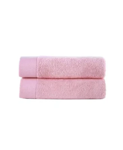 Solid Signature 2 pcs Bath Towels