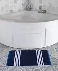 Nautical Blanket Stripe Bath Mat
