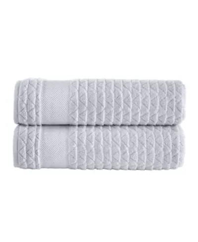 Herringbone 2 pcs Bath Sheets