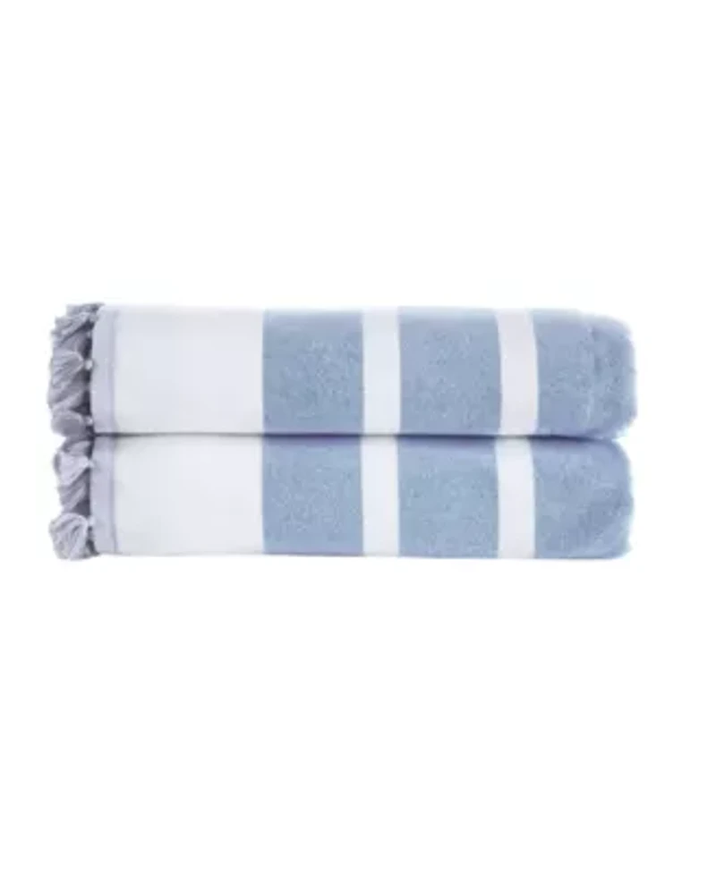 Turkish Pesthemal 2 pcs Bath Sheets